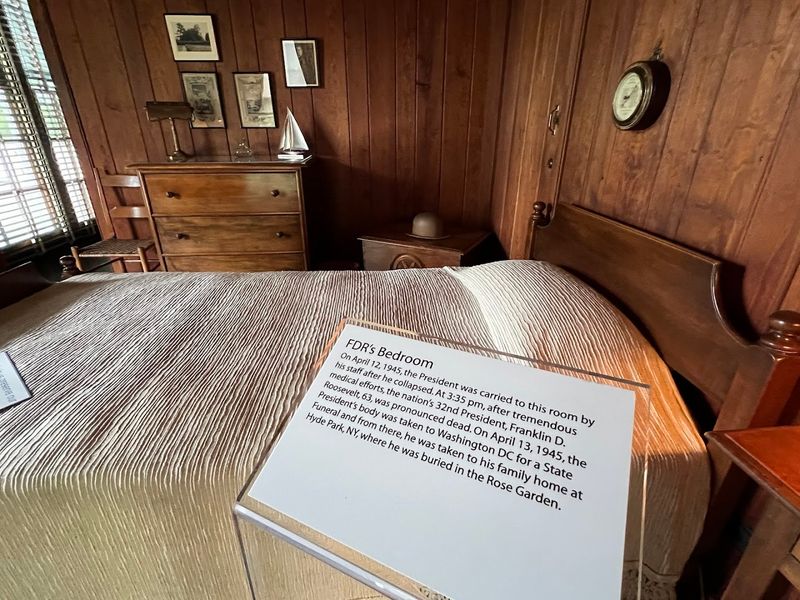 The Modest Presidential Bedroom