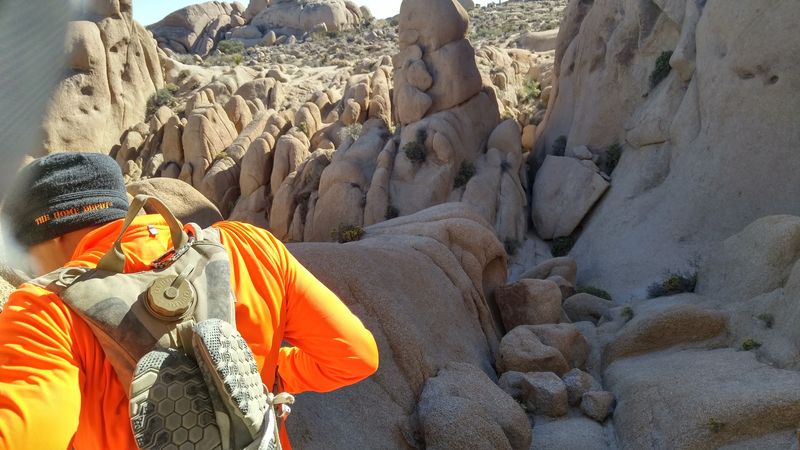 Boulder Fields Create Natural Climbing Opportunities