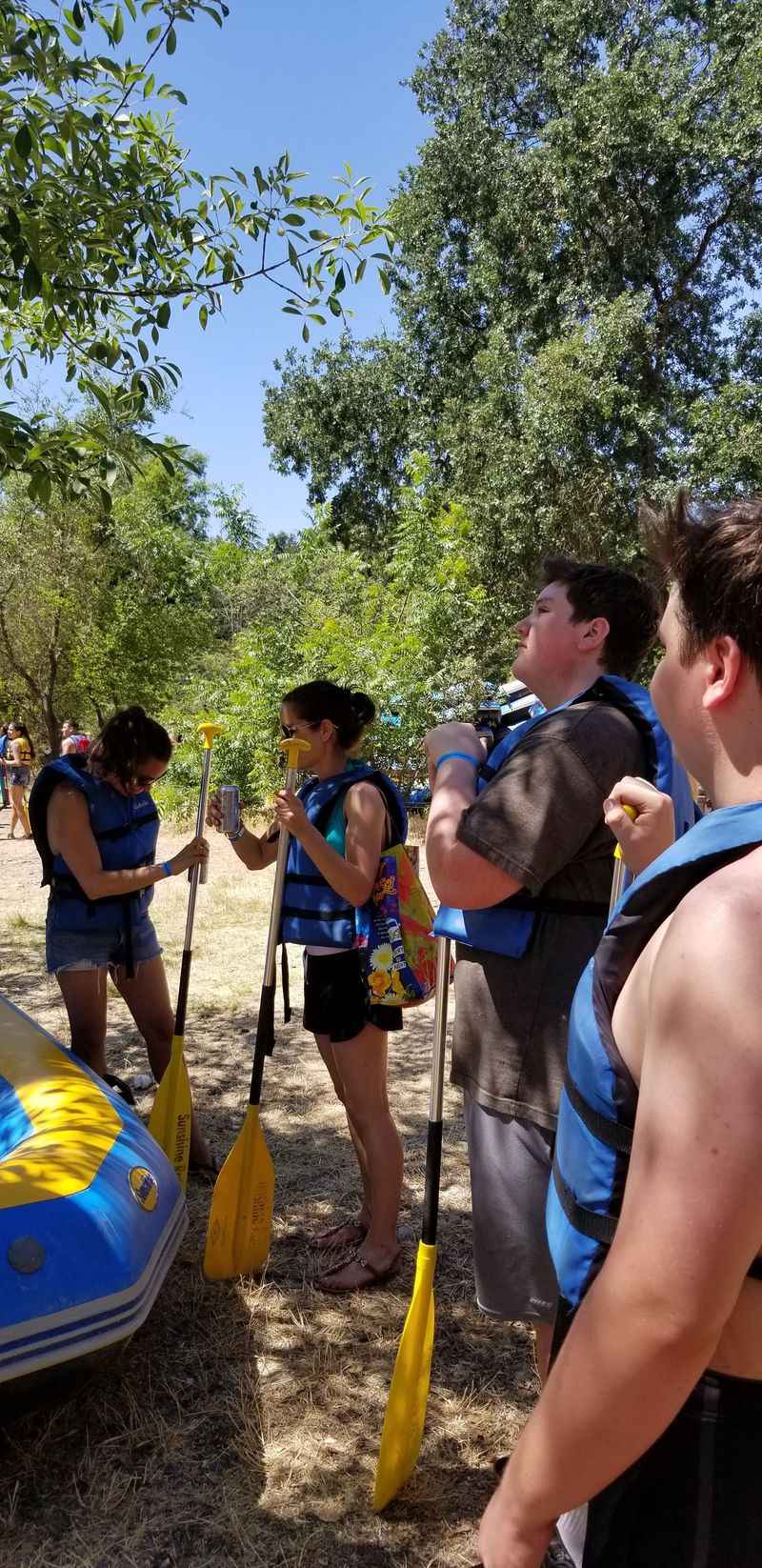 This California Lazy River Float Carries You Straight Through A Gold Rush Town - Decor Hint Equipment And Safety Gear Come Included