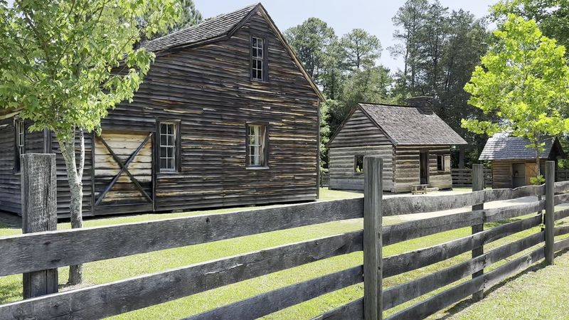 Discover The North Carolina Landmark Where The Civil War Came To An End - Decor Hint Reconstructed Outbuildings Show Farm Life