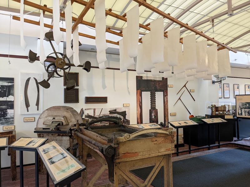 This Atlanta Georgia Museum Shows How Paper Changed Civilization With Over 10,000 Amazing Artifacts - Decor Hint Early Hand Molds and Industrial Machines Tell a Technology Story