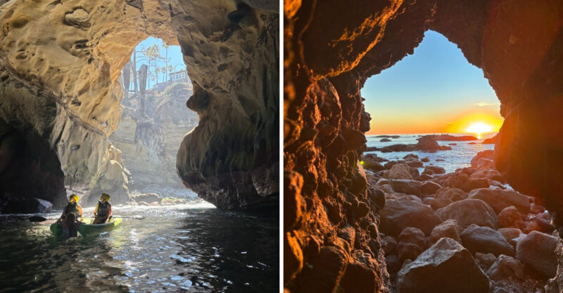 These 14 California Sea Caves Look Straight Out Of A Coastal Fairytale In Spring