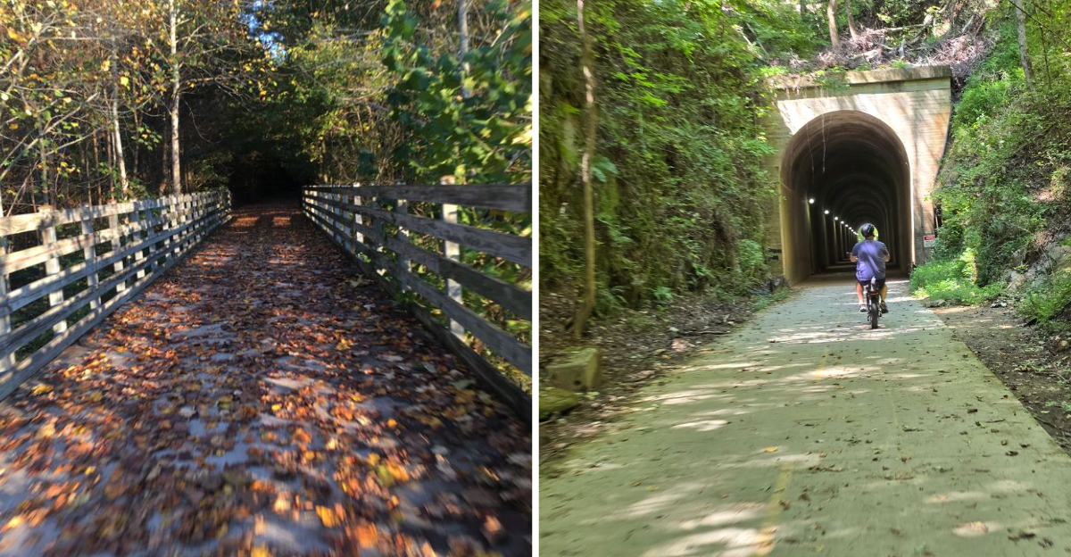 This 61 Mile Georgia Rail Trail Near Atlanta Feels Made For A Spring Ride - Decor Hint