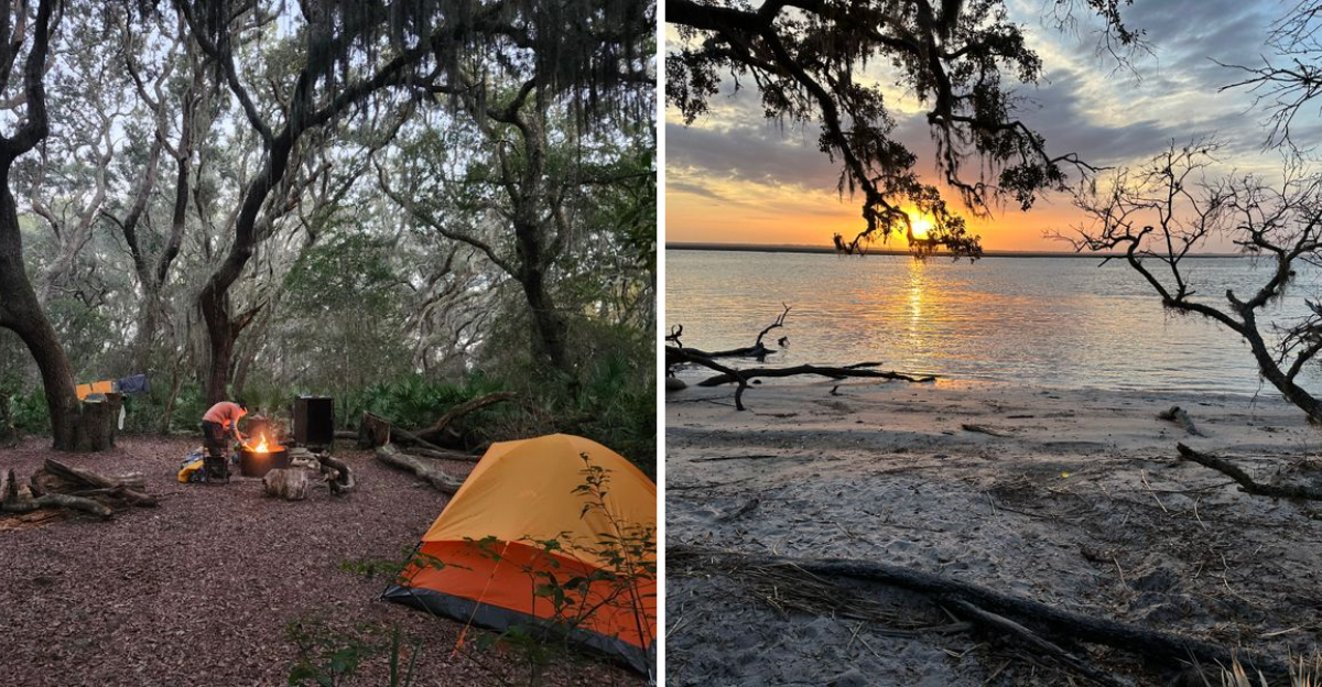 This Beachfront Camping Adventure In Georgia Belongs On Your Bucket List - Decor Hint