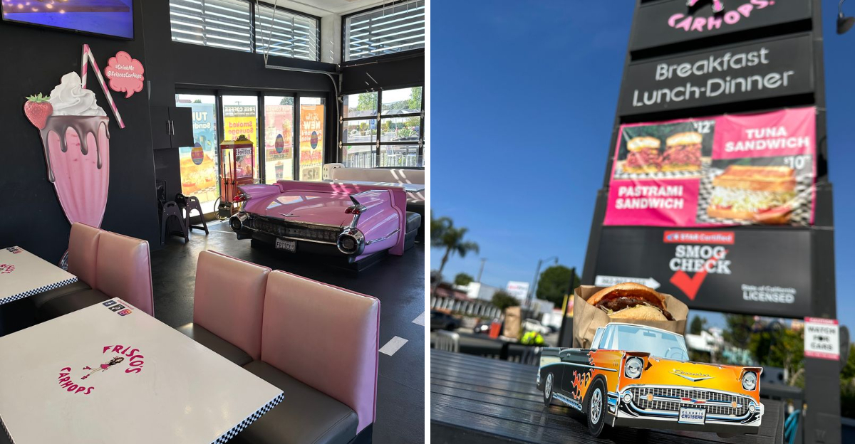 This California Beachside Grill Turns Valentines Day Into A Retro Surf Side Date - Decor Hint