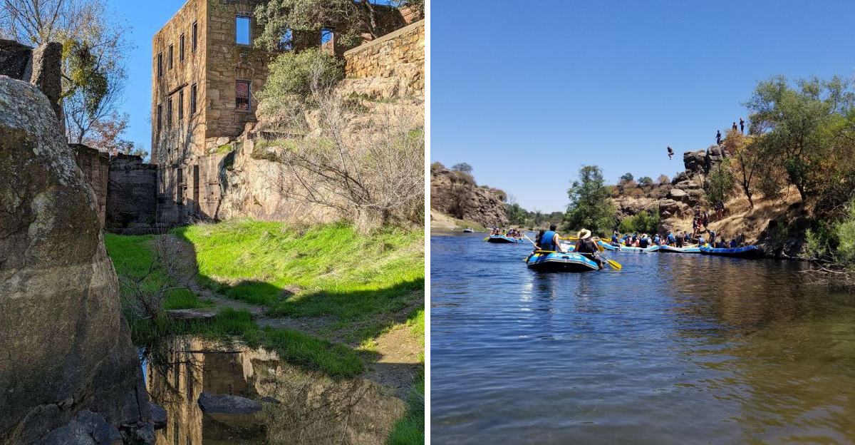 This California Lazy River Float Carries You Straight Through A Gold Rush Town - Decor Hint