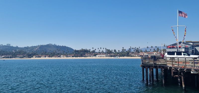Located At The End Of Stearns Wharf With Ocean Views