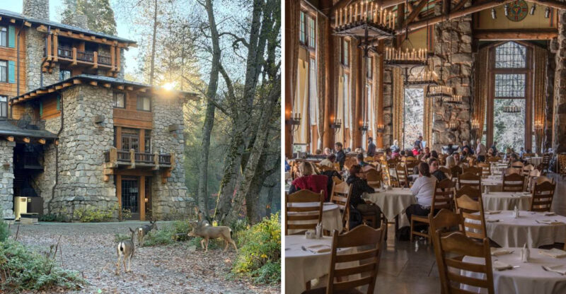 This California Restaurant In Yosemite Feels Like Dining Inside A Mountain Cathedral