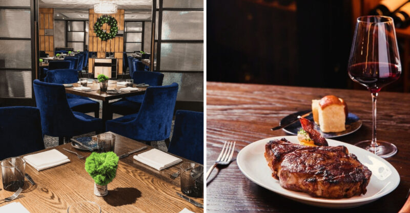 This California Steakhouse Lets Diners Eat Inside A Real Bank Vault