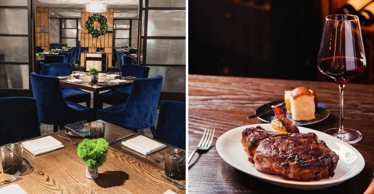 This California Steakhouse Lets Diners Eat Inside A Real Bank Vault - Decor Hint