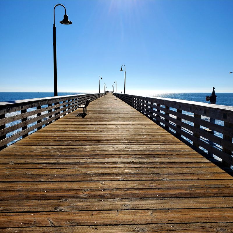 Historic Cayucos Pier Offers Timeless Ocean Views