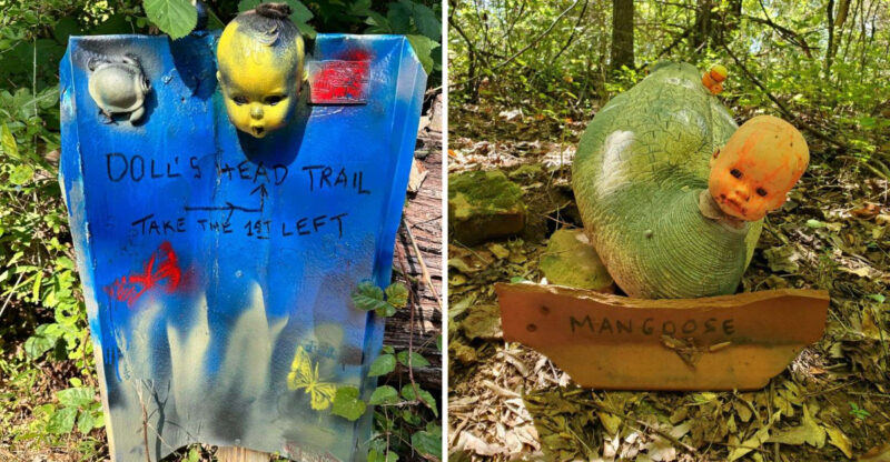 This Georgia Forest Trail Is Filled With Strange Watchful Doll Faces