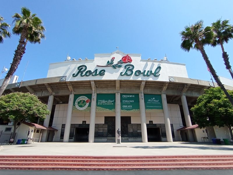 Historic Venue At The Rose Bowl Stadium