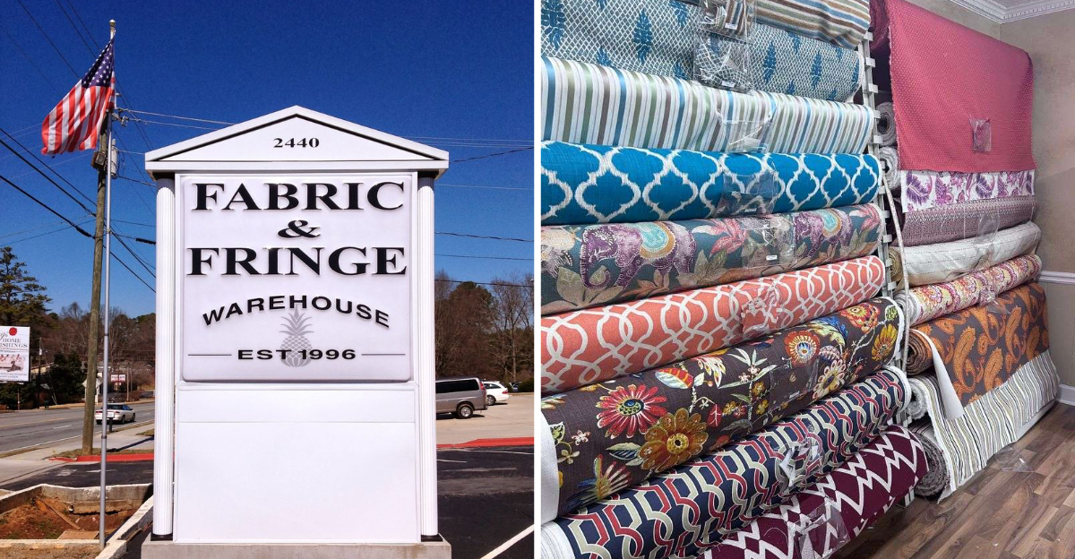 This Massive Fabric Store In Georgia Is A Dream Come True For Crafters - Decor Hint