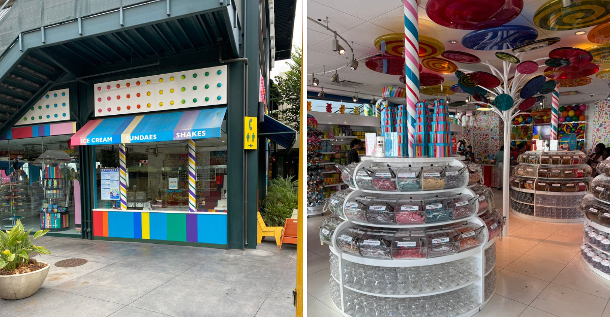 This Massive Rainbow Candy Store In California Feels Made For Valentines Day - Decor Hint