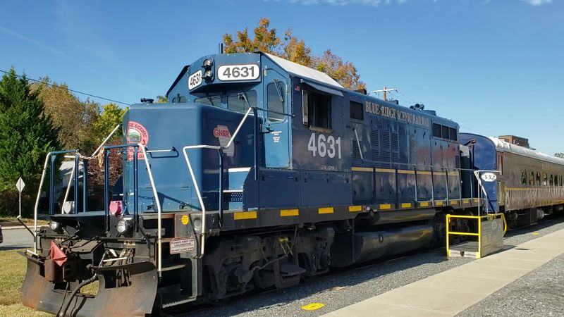 The Blue Ridge Scenic Railway