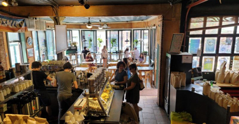 This North Carolina Coffee Spot Has A Hidden Library You’ll Want To Explore This Month