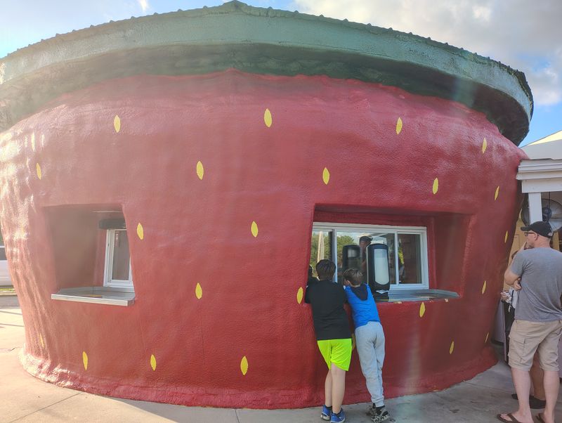 World's Largest Strawberry Building