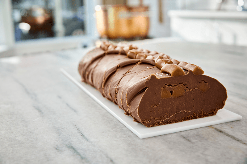 Handcrafted Fudge Made On Marble Tables