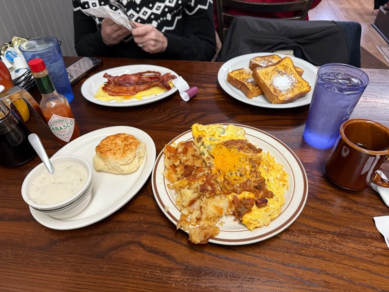 This North Carolina Tiny Restaurant Is A Must-Visit For Breakfast Omelets This Month - Decor Hint The Legendary Cheese Omelet That Started It All