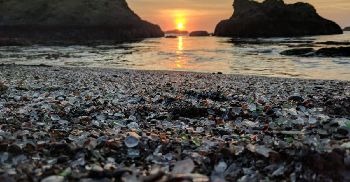 This Northern California Beach Is Covered In Sea Glass Instead Of Sand 2 - Decor Hint