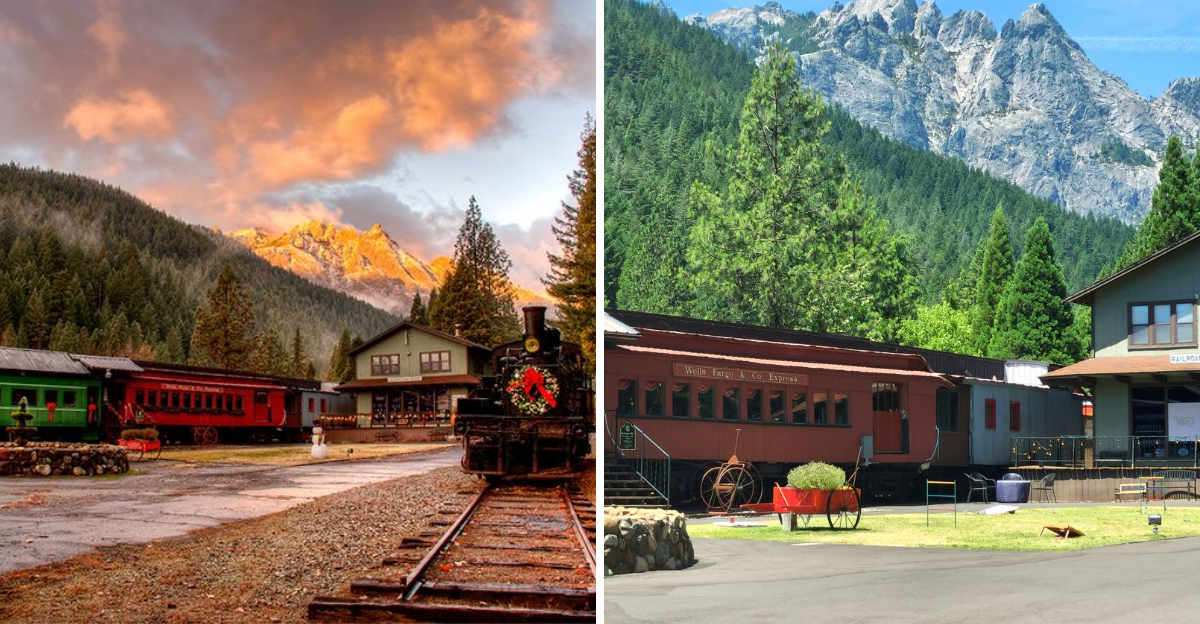 This Remote Wilderness Lodge Feels Like Stepping Off The Grid And Onto A Train Line - Decor Hint