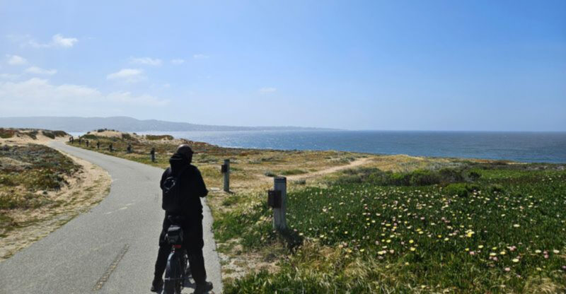 This Scenic California Bike Trail Offers 18 Miles Of Oceanfront Riding