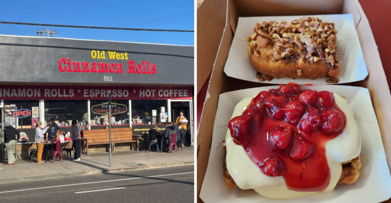 This Tiny California Bakery Serves Cinnamon Rolls That Might Be The Best You’ll Ever Taste