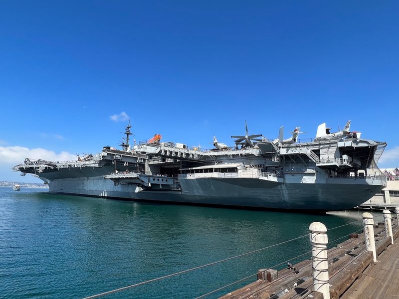 This Top Gun-Inspired Road Trip Will Take You To 15 Of California's Fascinating Aviation Museums - Decor Hint USS Midway Museum