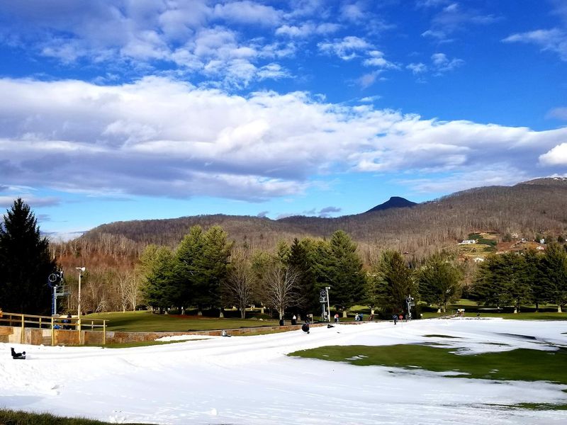 Ice Skating Under Open Mountain Skies