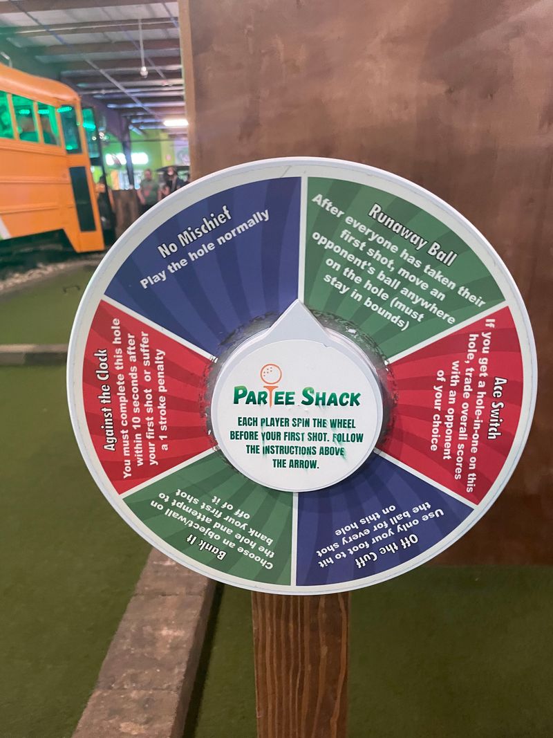 Interactive Challenge Wheels That Spice Up Every Hole