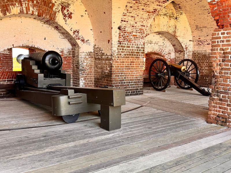 Fort Pulaski Located Near Savannah Georgia Was Completed In 1847 As A Coastal Defense Fort - Decor Hint The Visitor Center and Museum Exhibits