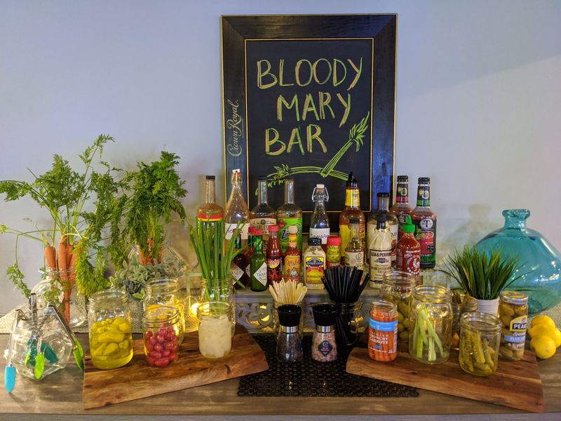 The Legendary Self-Serve Bloody Mary Bar