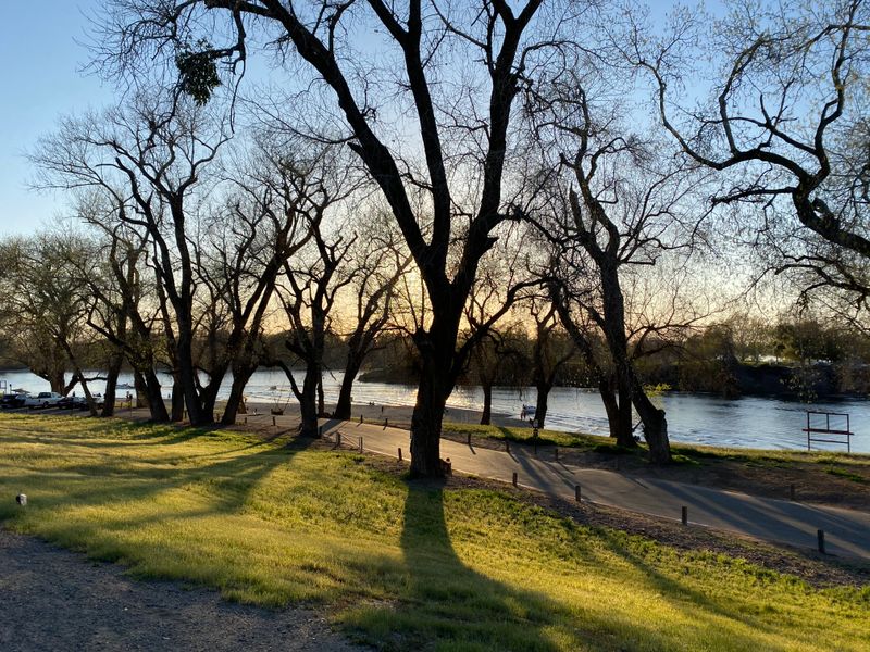 Connection To Discovery Park And Folsom Lake