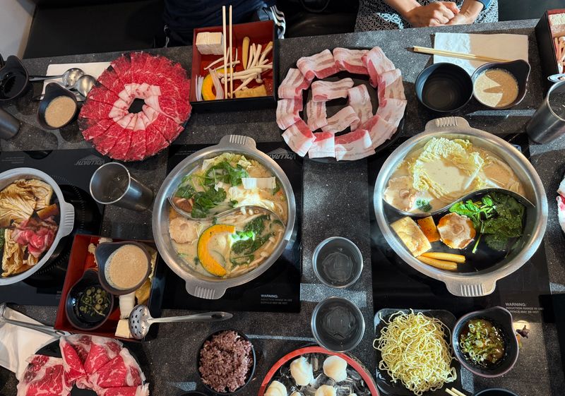 These 12 Northern California Buffets Practically Dare You To Go Back For More - Decor Hint One Pot Shabu Shabu, San Jose