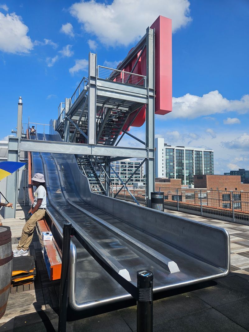 Ride A Three-Story Slide Above Atlanta Georgia At This Rooftop Carnival Attraction - Decor Hint bqutgQGL sWKLLDo - Decor Hint