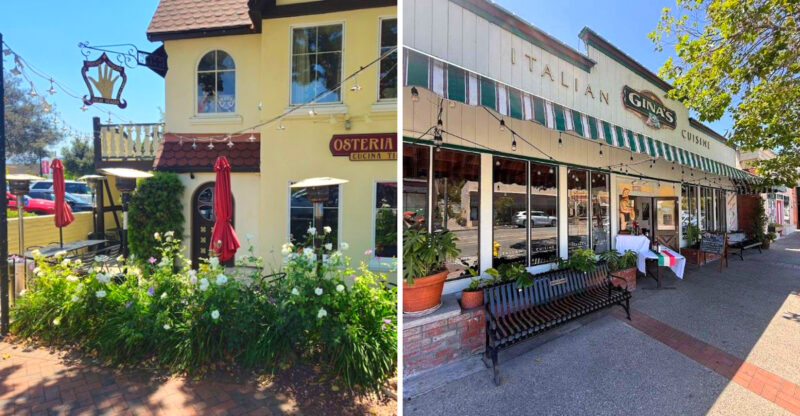 11 California’s Central Coast Italian Restaurants That Don’t Make Headlines, But Always Have A Crowd