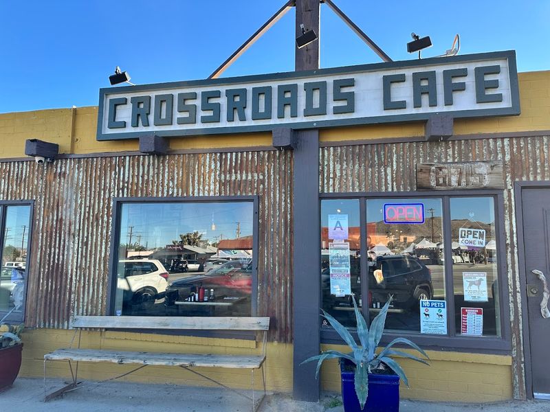 9 Off-The-Grid Joshua Tree, California Restaurants You'll Absolutely Love - Decor Hint Crossroads Cafe