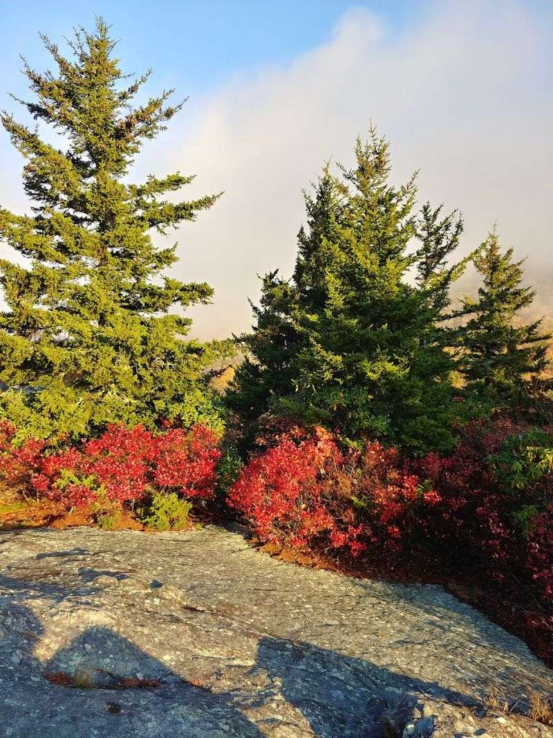 The Summit Rocks Make A Great Spot To Pause And Take In The Mountain Horizon