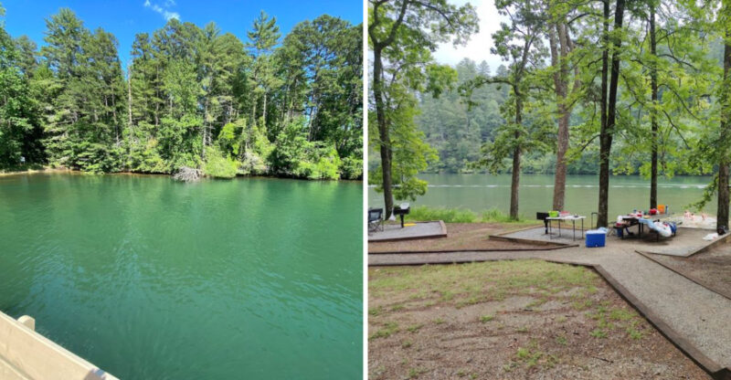A Remote Georgia Lake That Feels Otherworldly