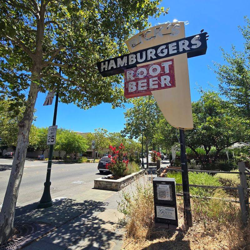 This Century-Old California Drive-In Still Serves Classic Roadside Burgers - Decor Hint How The Pickard Family Gave The Stand Its Famous Name