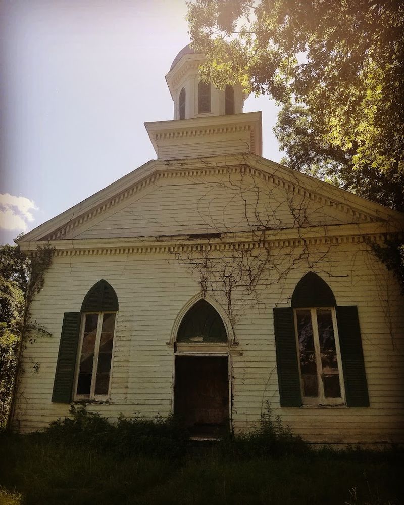 The Old Cemetery Frozen In Time