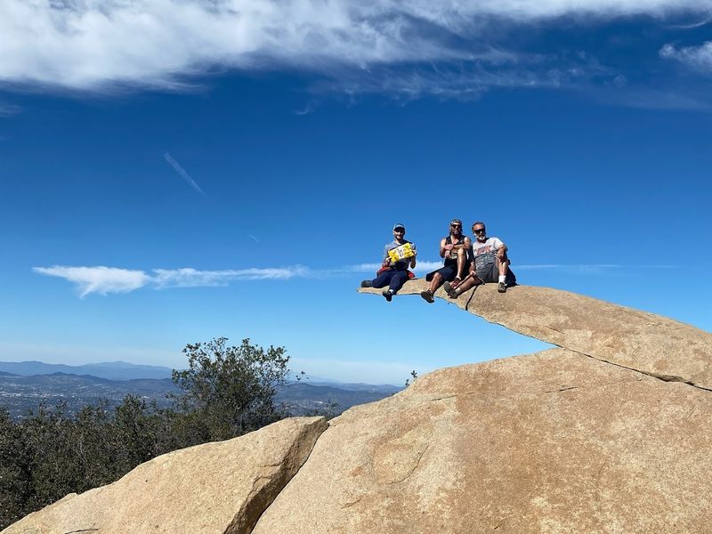 Potato Chip Rock Via Mount Woodson Trail