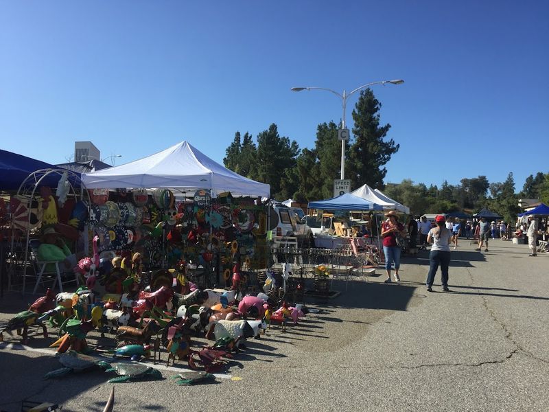 The Market Is Held At Pierce College In Woodland Hills