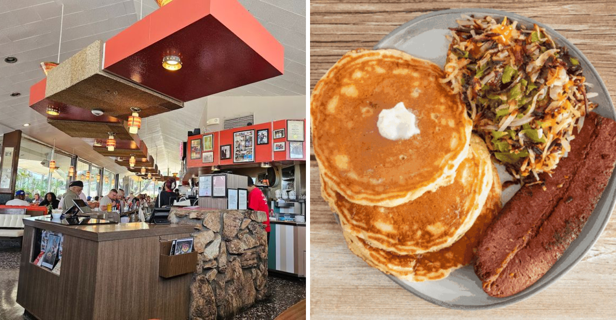 California Locals Are Lining Up Early At This No Frills Restaurant For The States Famous Breakfast - Decor Hint