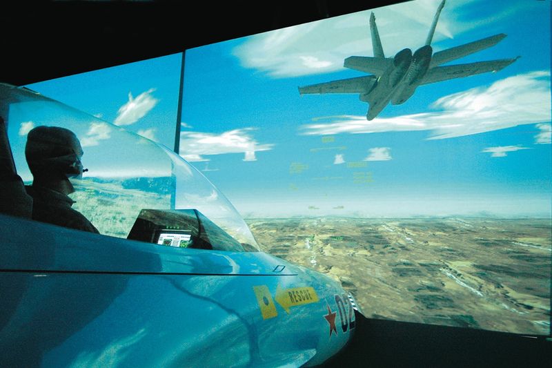 Panoramic Screens Create A Fully Immersive Visual Environment