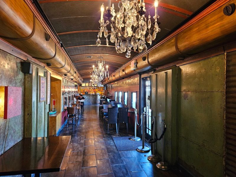 A Historic Train Car Setting Like No Other