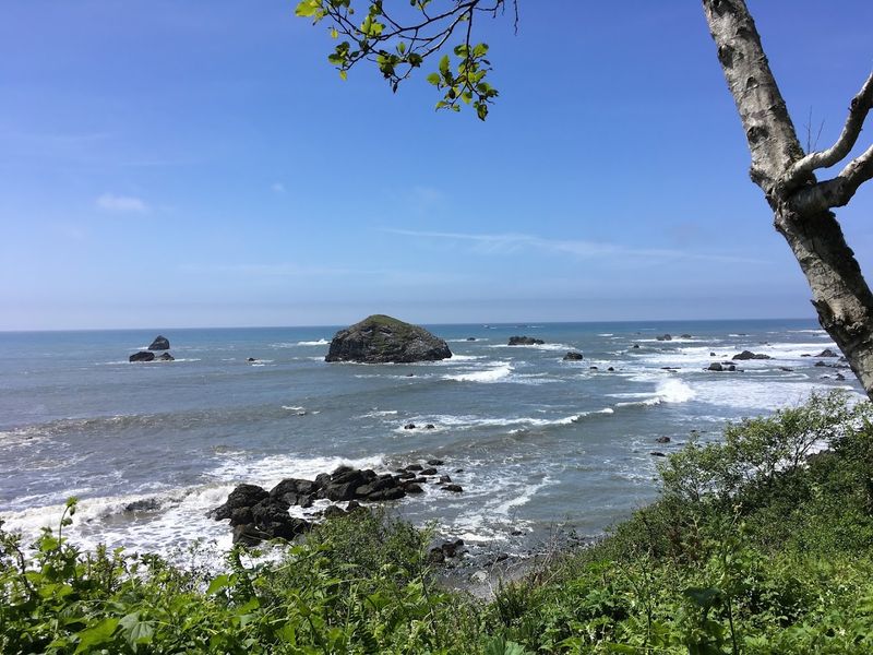 Campgrounds Overlook The Ocean