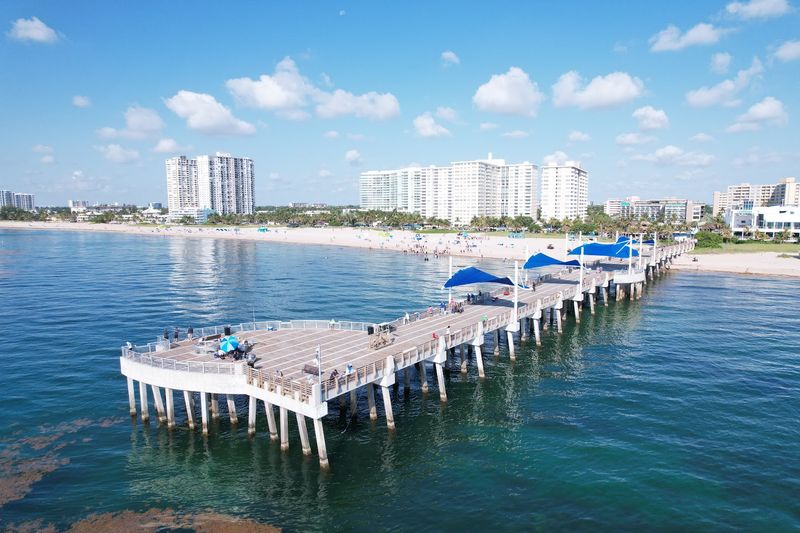 Pompano Beach Pier And Morning Eats