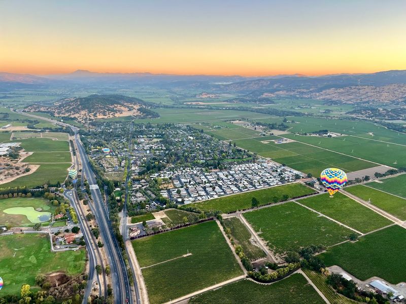 Launch Locations Vary Across Napa Valley